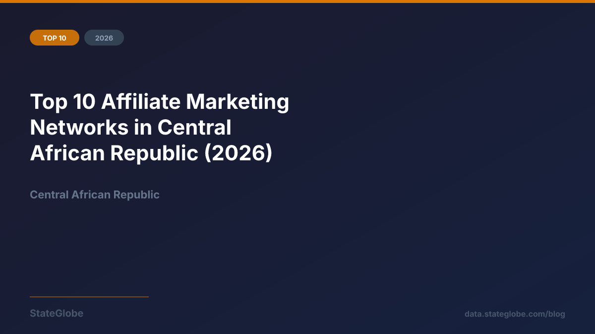 Top 10 Affiliate Marketing Networks in Central African Republic (2026)