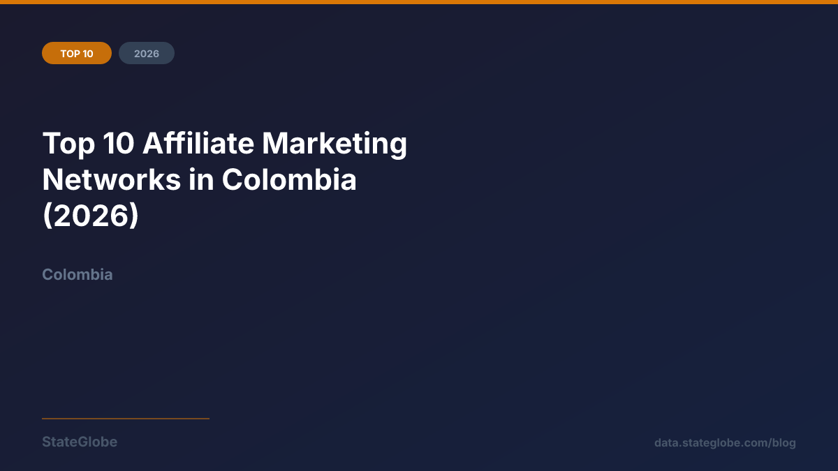 Top 10 Affiliate Marketing Networks in Colombia (2026)