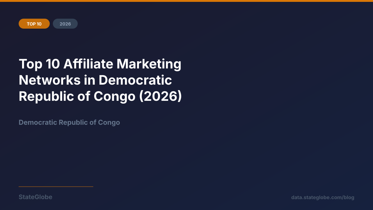 Top 10 Affiliate Marketing Networks in Democratic Republic of Congo (2026)
