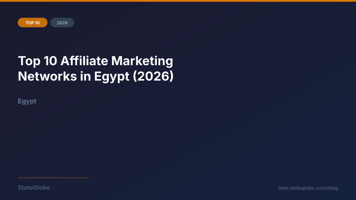 Top 10 Affiliate Marketing Networks in Egypt (2026)