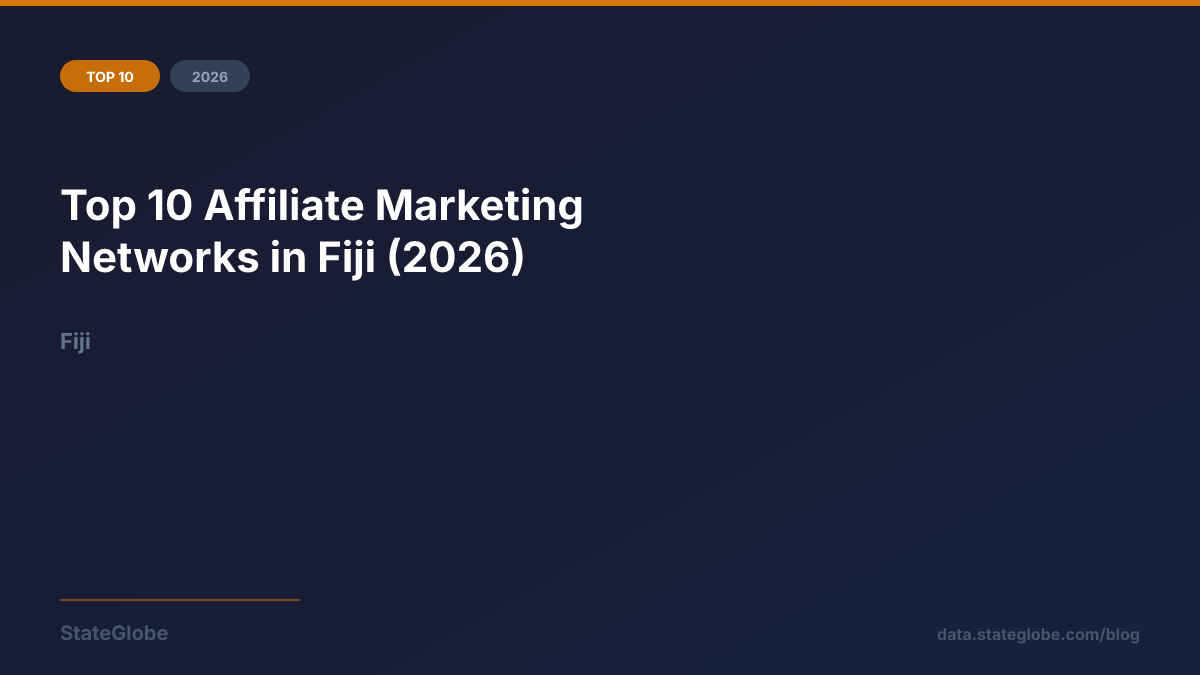Top 10 Affiliate Marketing Networks in Fiji (2026)