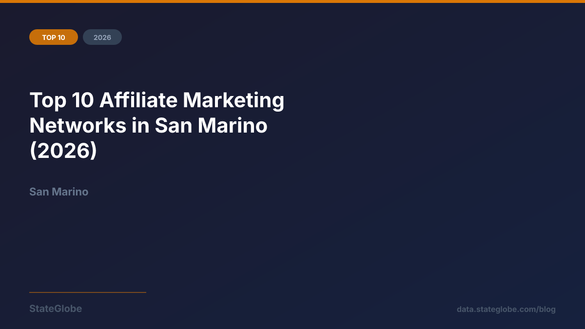 Top 10 Affiliate Marketing Networks in San Marino (2026)