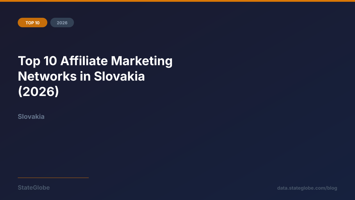 Top 10 Affiliate Marketing Networks in Slovakia (2026)