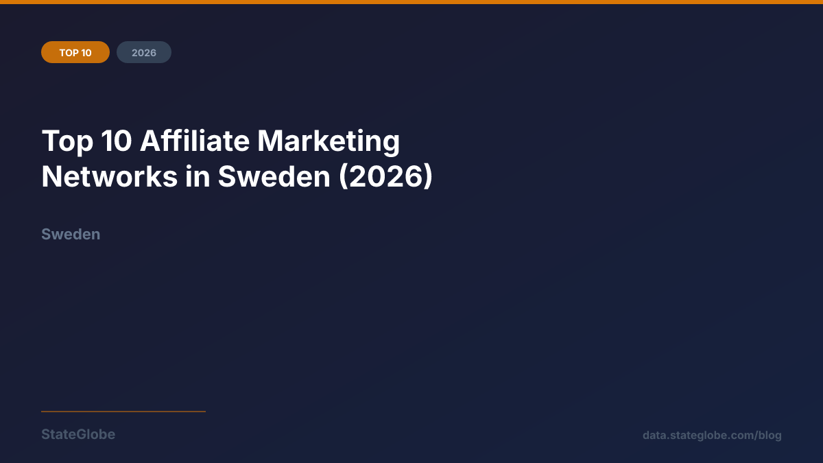 Top 10 Affiliate Marketing Networks in Sweden (2026)