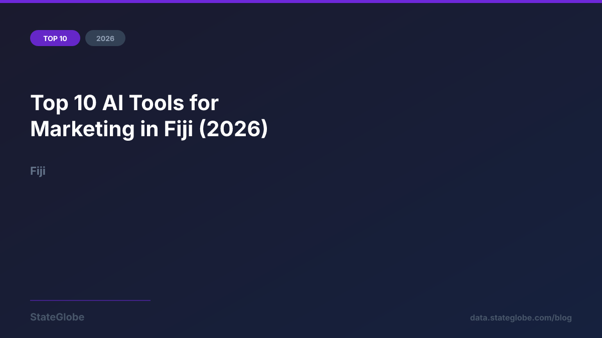 Top 10 AI Tools for Marketing in Fiji (2026)