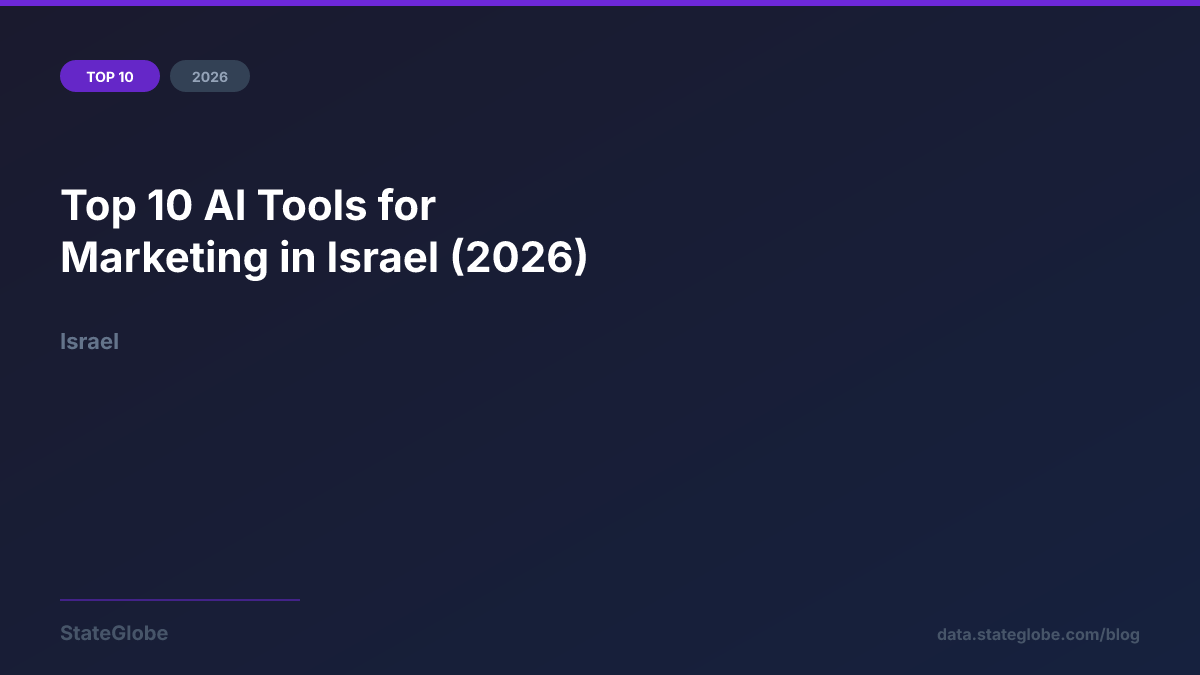 Top 10 AI Tools for Marketing in Israel (2026)