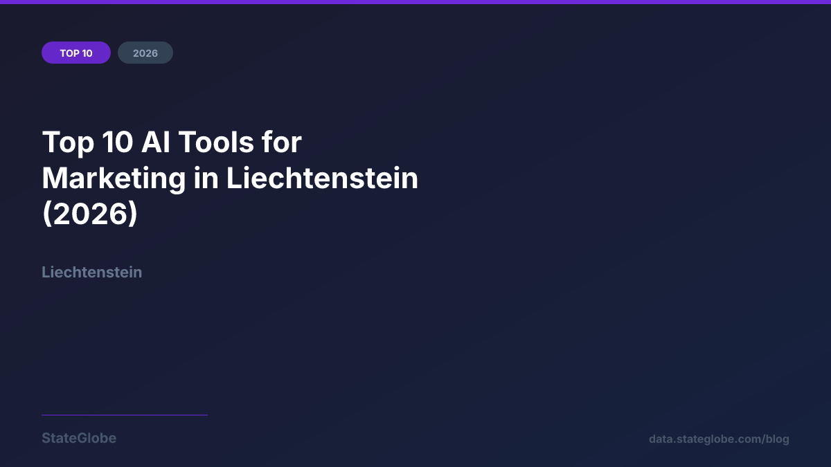 Top 10 AI Tools for Marketing in Liechtenstein (2026)