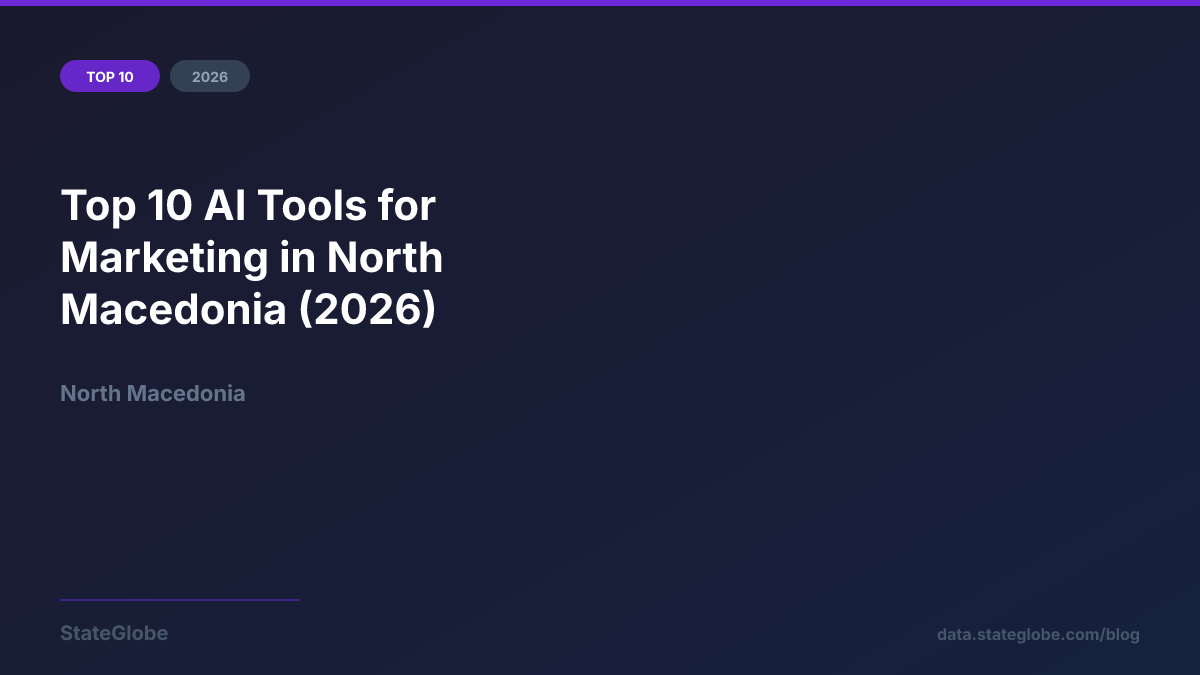 Top 10 AI Tools for Marketing in North Macedonia (2026)