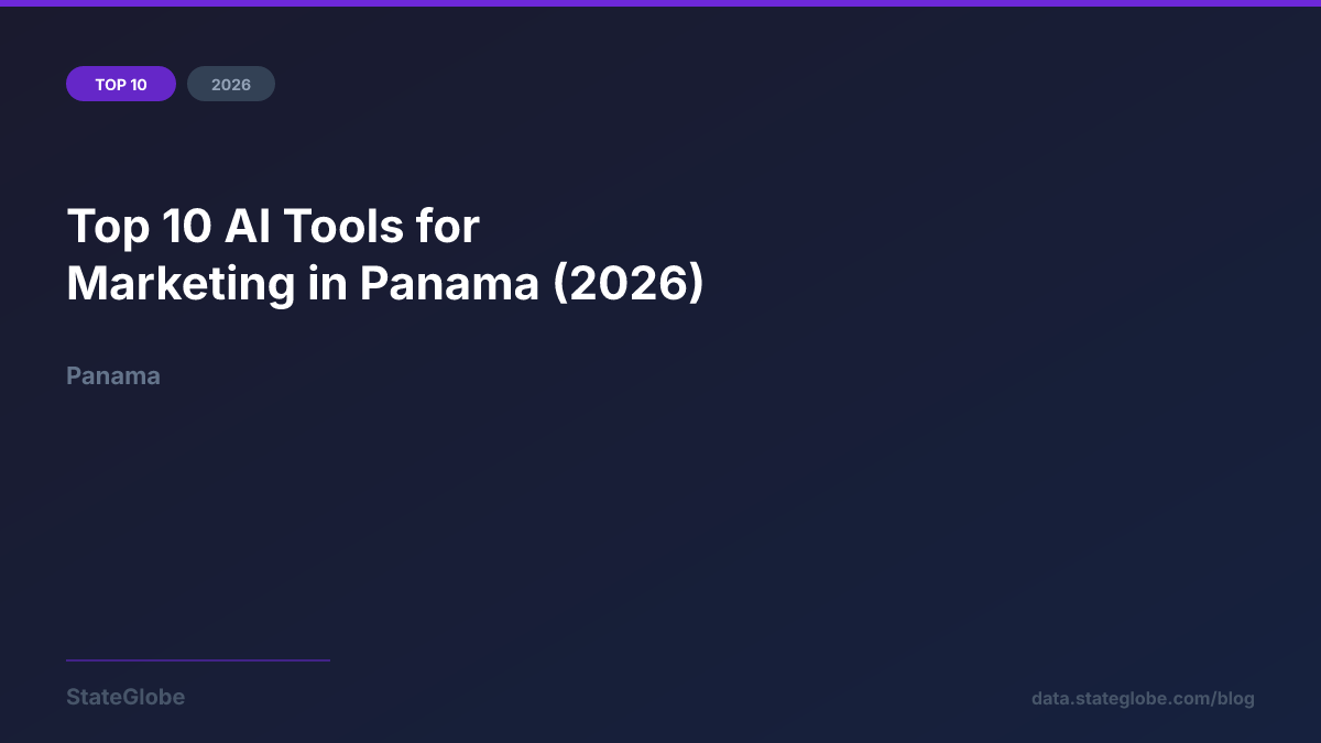 Top 10 AI Tools for Marketing in Panama (2026)