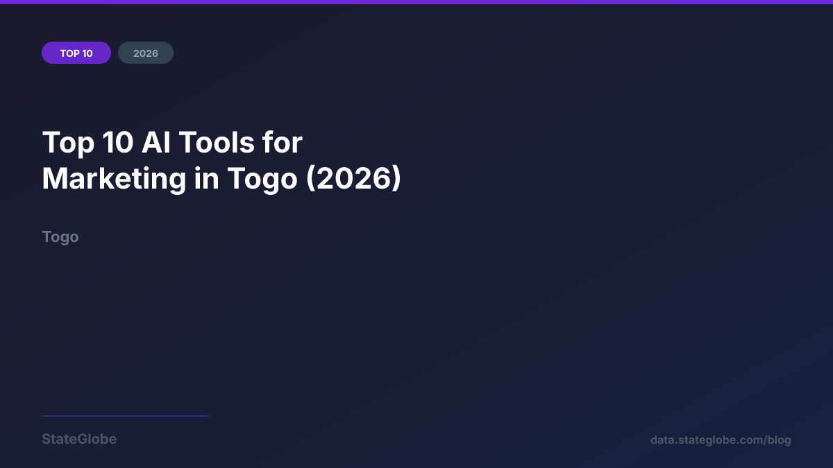 Top 10 AI Tools for Marketing in Togo (2026)