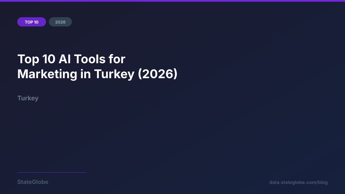 Top 10 AI Tools for Marketing in Turkey (2026)
