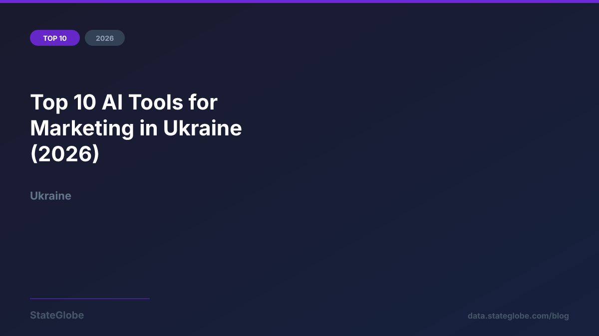 Top 10 AI Tools for Marketing in Ukraine (2026)