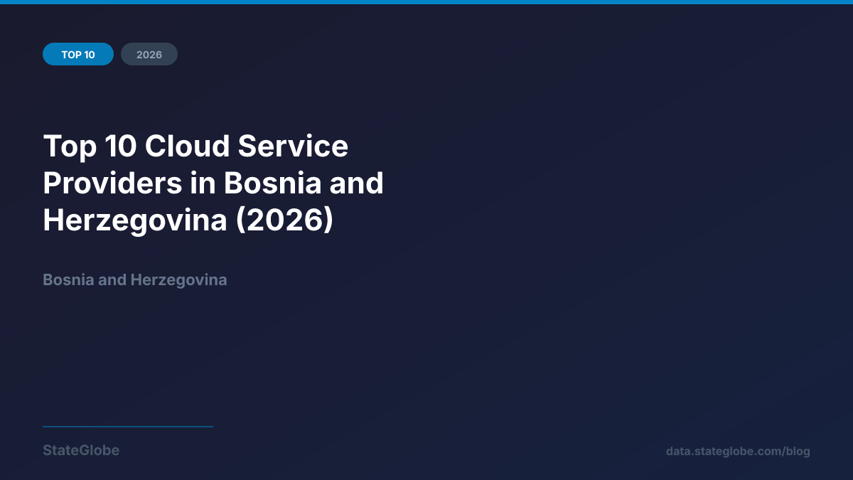 Top 10 Cloud Service Providers in Bosnia and Herzegovina (2026)
