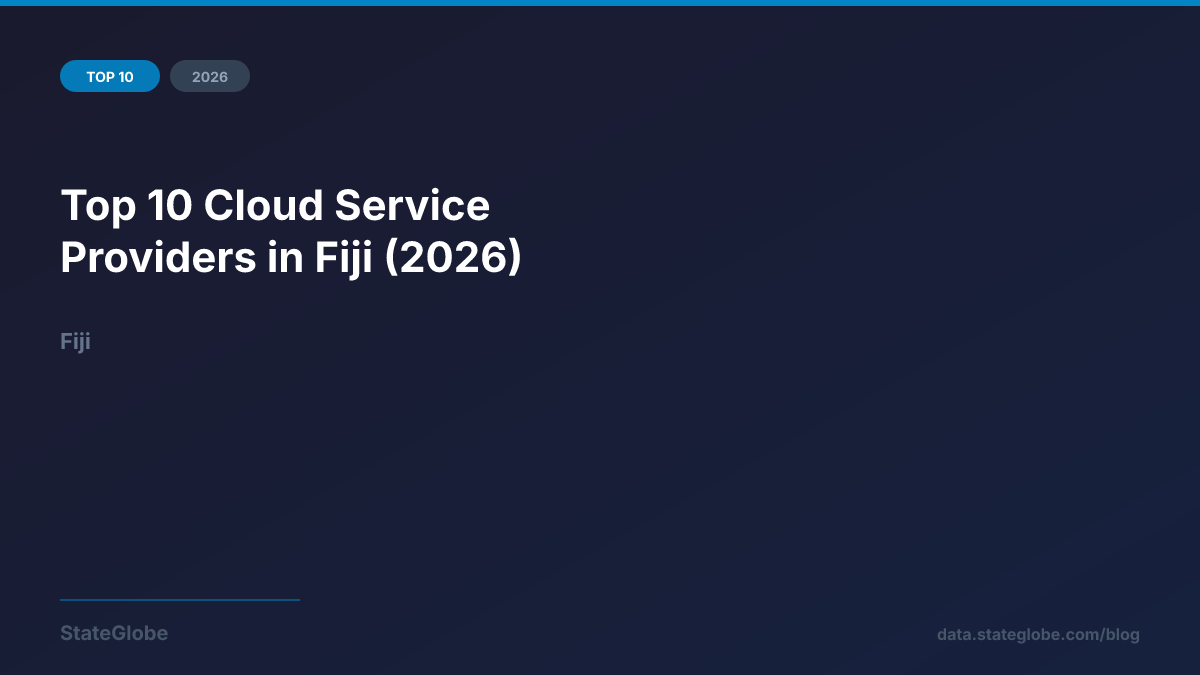 Top 10 Cloud Service Providers in Fiji (2026)