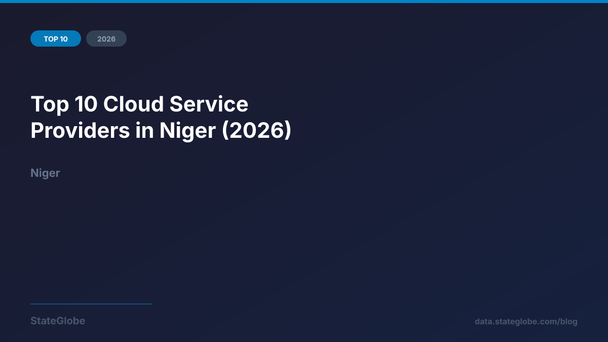 Top 10 Cloud Service Providers in Niger (2026)