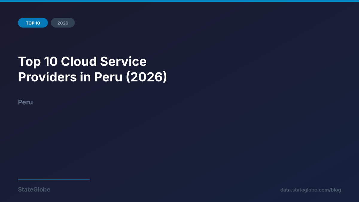 Top 10 Cloud Service Providers in Peru (2026)