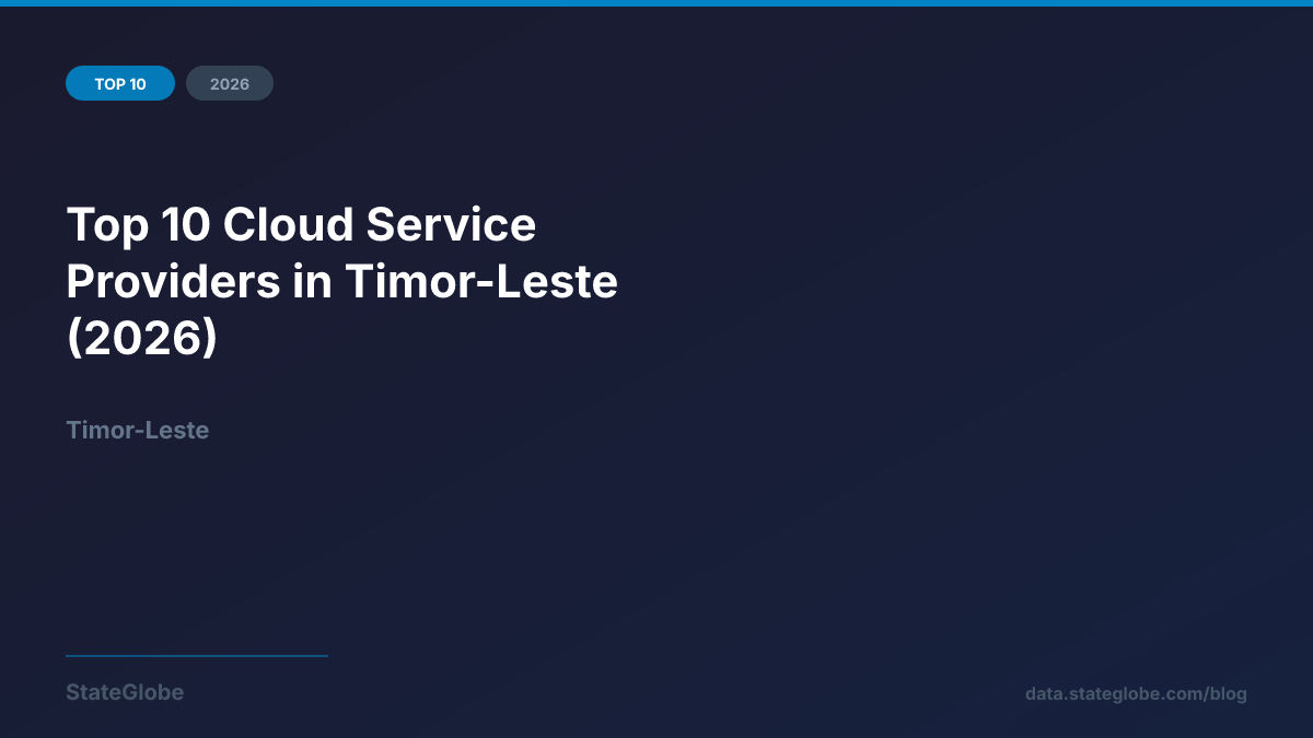 Top 10 Cloud Service Providers in Timor-Leste (2026)
