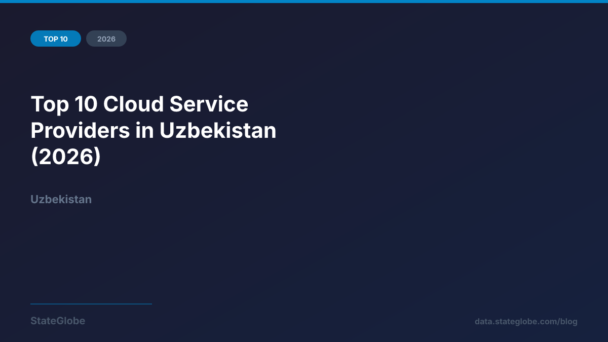 Top 10 Cloud Service Providers in Uzbekistan (2026)