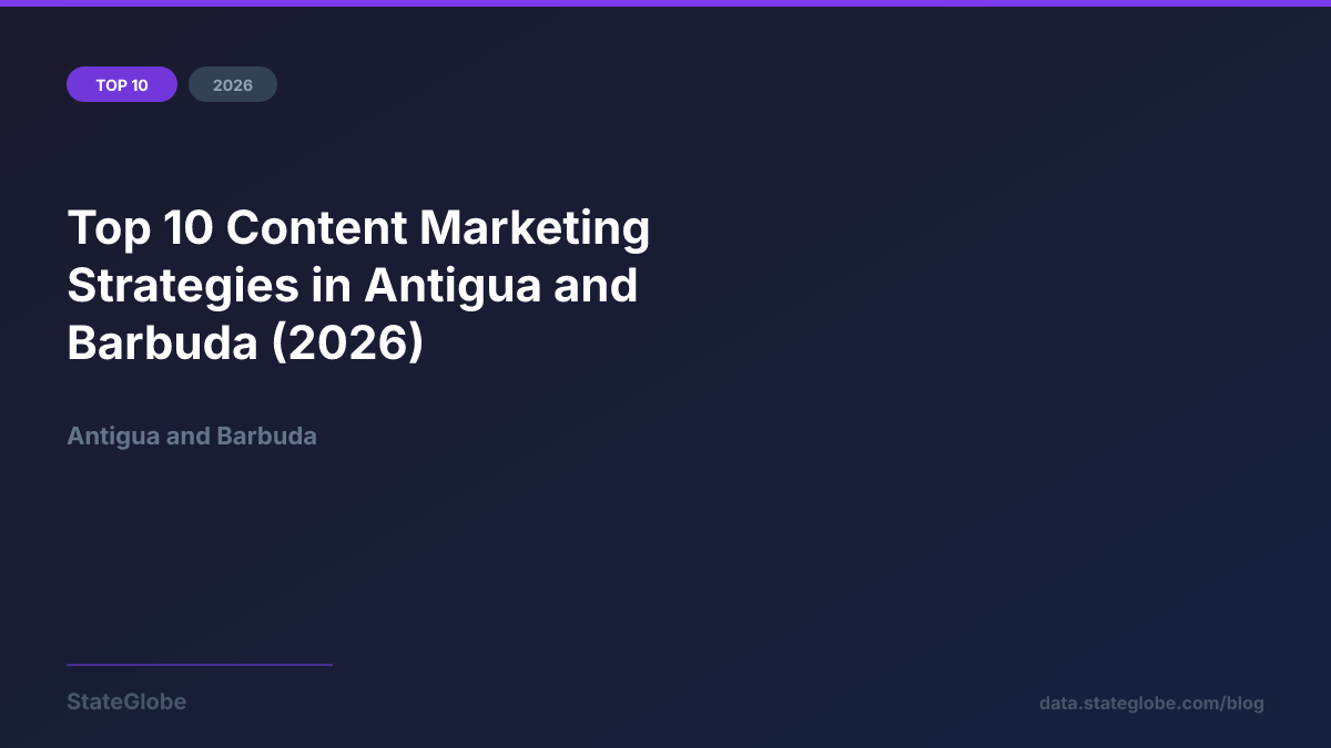 Top 10 Content Marketing Strategies in Antigua and Barbuda (2026)