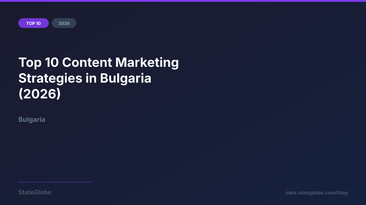 Top 10 Content Marketing Strategies in Bulgaria (2026)