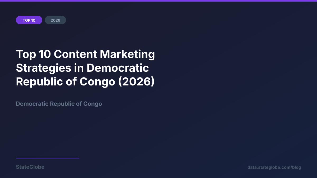 Top 10 Content Marketing Strategies in Democratic Republic of Congo (2026)