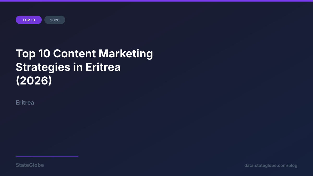 Top 10 Content Marketing Strategies in Eritrea (2026)