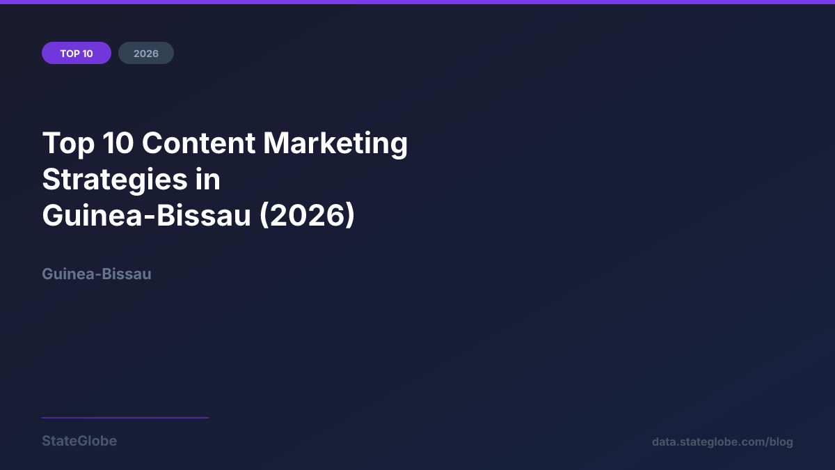 Top 10 Content Marketing Strategies in Guinea-Bissau (2026)