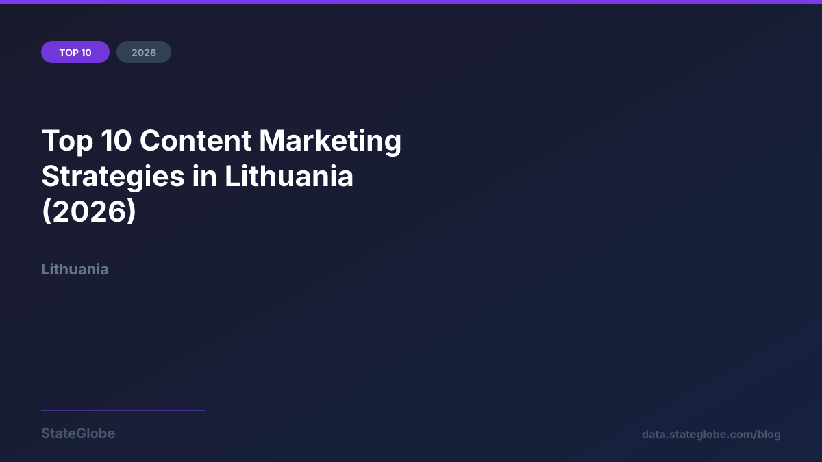 Top 10 Content Marketing Strategies in Lithuania (2026)