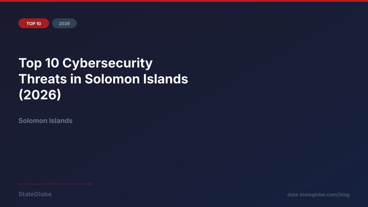 Top 10 Cybersecurity Threats in Solomon Islands (2026)