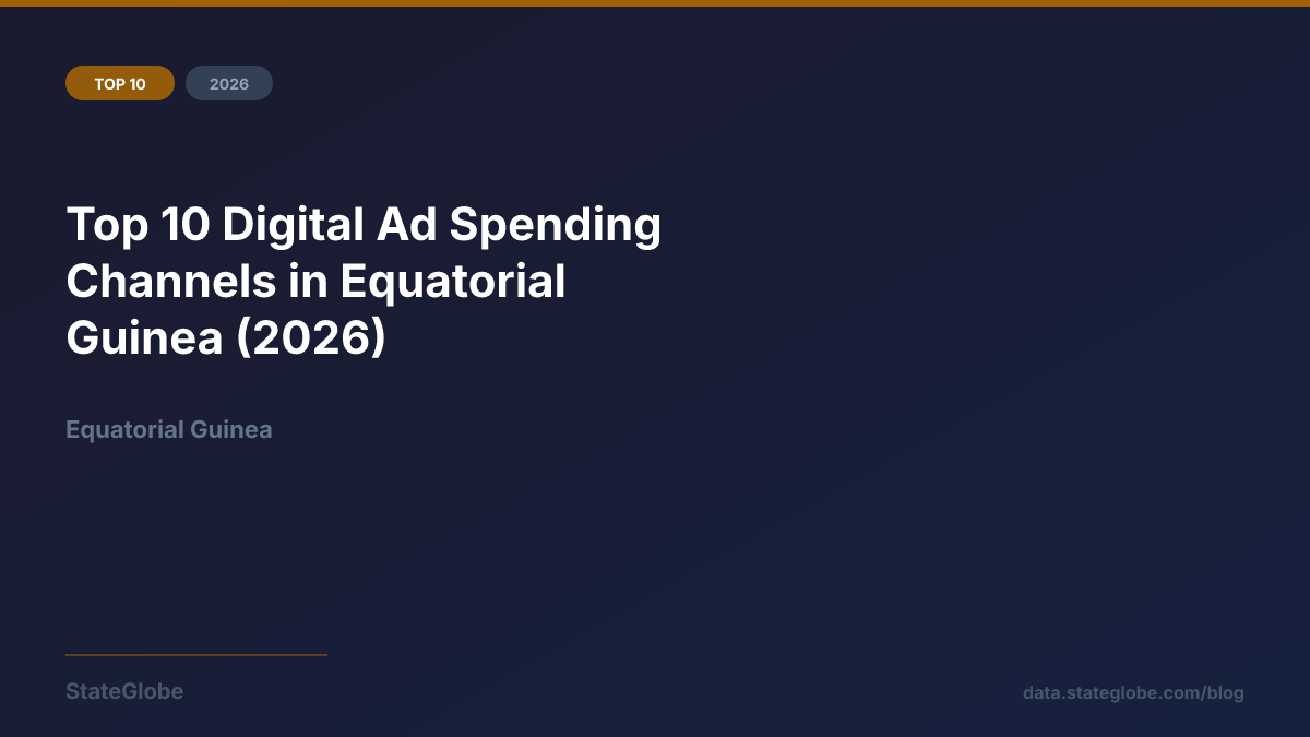 Top 10 Digital Ad Spending Channels in Equatorial Guinea (2026)