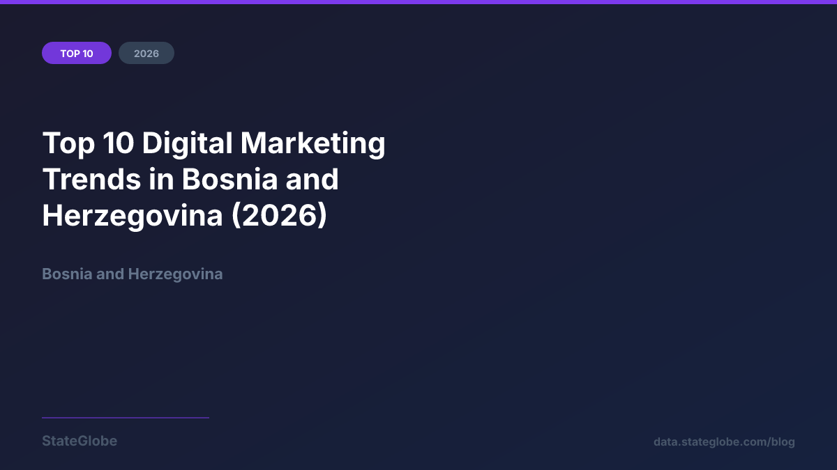 Top 10 Digital Marketing Trends in Bosnia and Herzegovina (2026)
