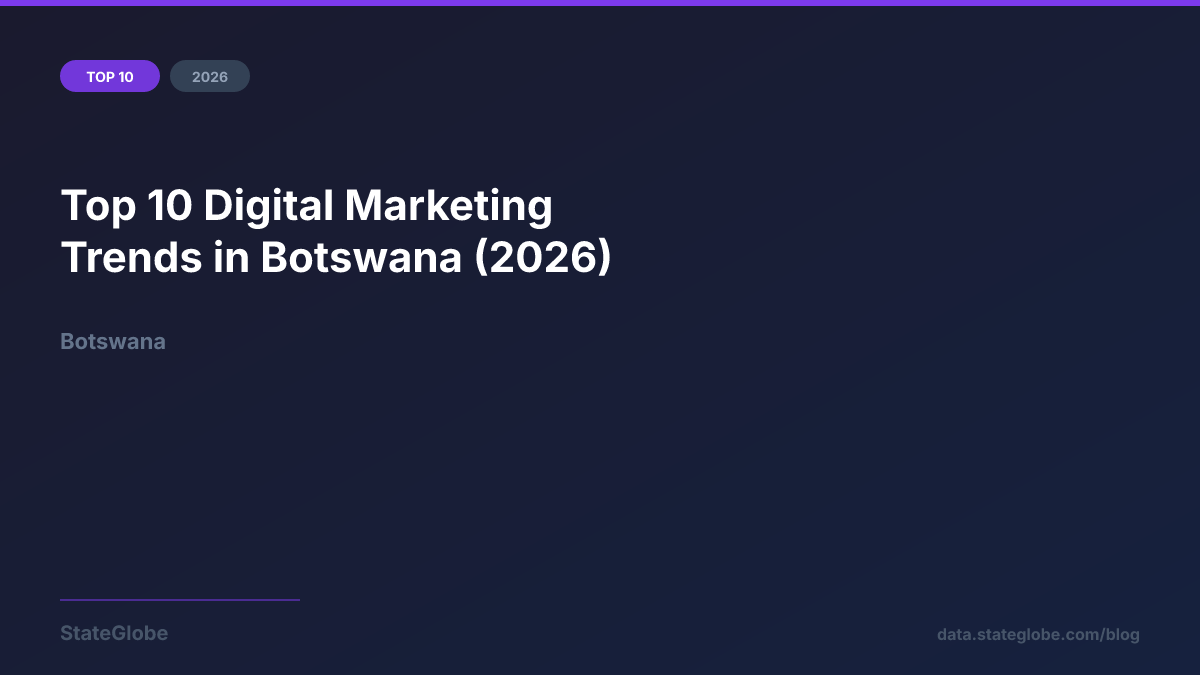 Top 10 Digital Marketing Trends in Botswana (2026)