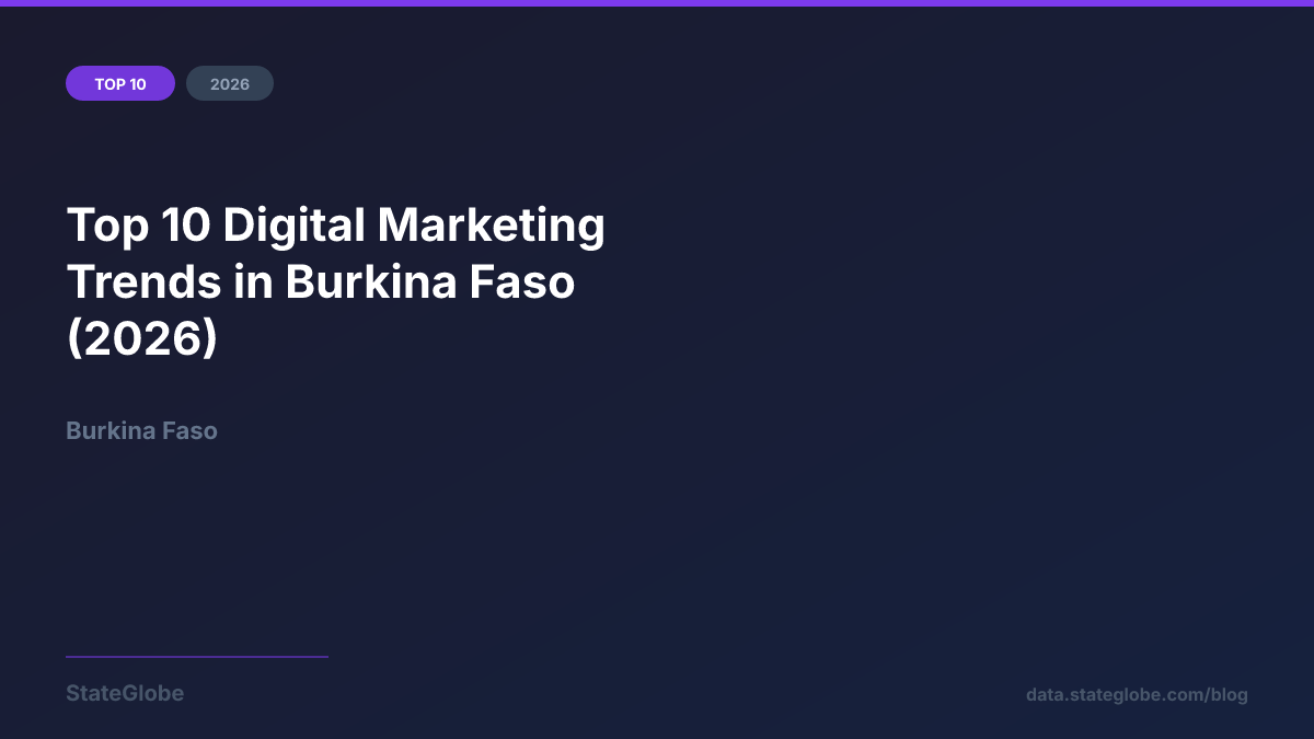 Top 10 Digital Marketing Trends in Burkina Faso (2026)
