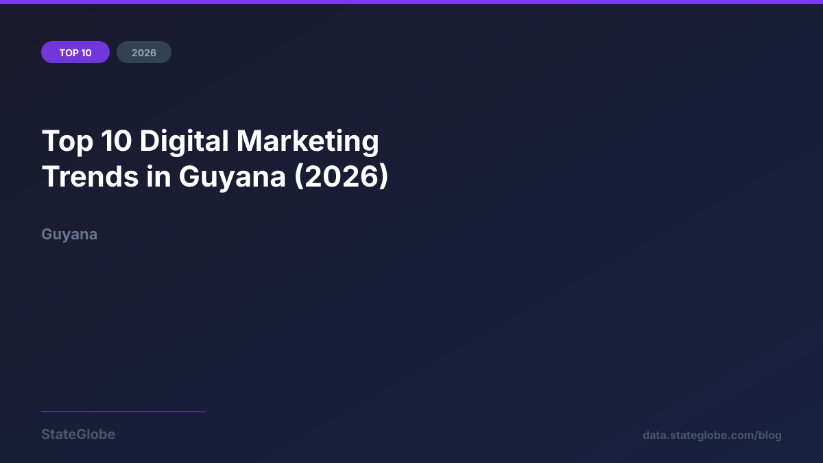 Top 10 Digital Marketing Trends in Guyana (2026)