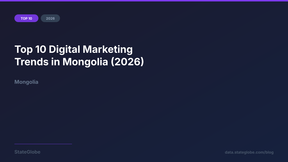 Top 10 Digital Marketing Trends in Mongolia (2026)