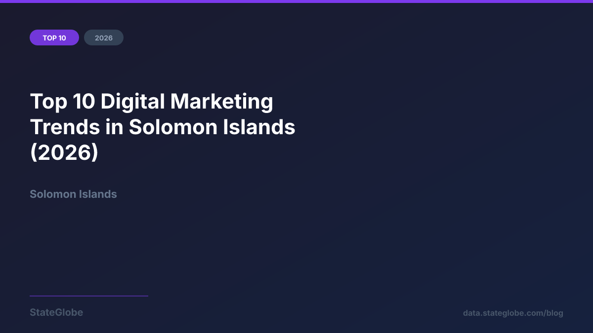 Top 10 Digital Marketing Trends in Solomon Islands (2026)