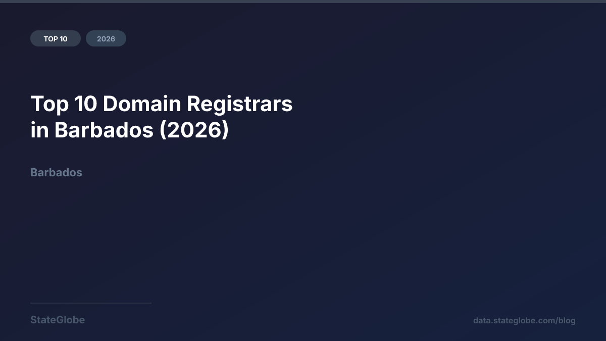 Top 10 Domain Registrars in Barbados (2026)