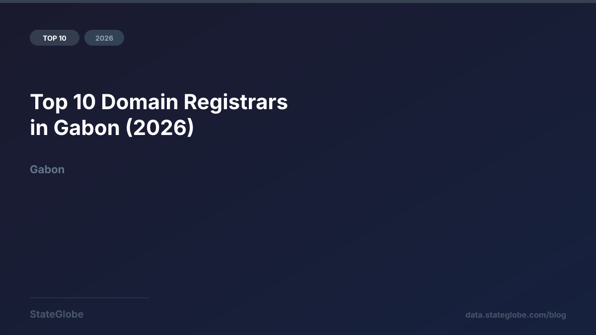 Top 10 Domain Registrars in Gabon (2026)