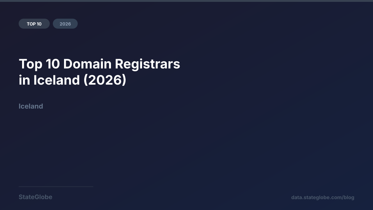 Top 10 Domain Registrars in Iceland (2026)