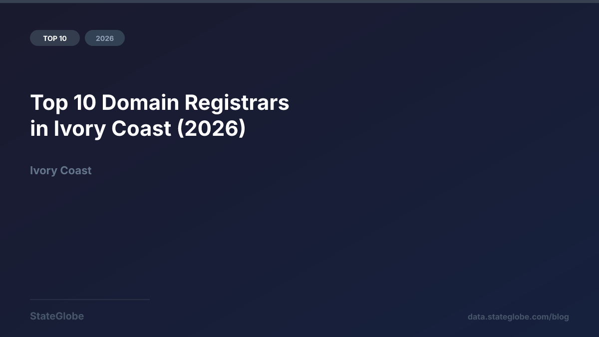 Top 10 Domain Registrars in Ivory Coast (2026)