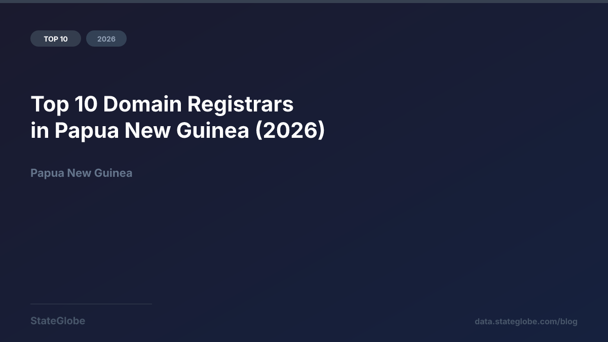 Top 10 Domain Registrars in Papua New Guinea (2026)