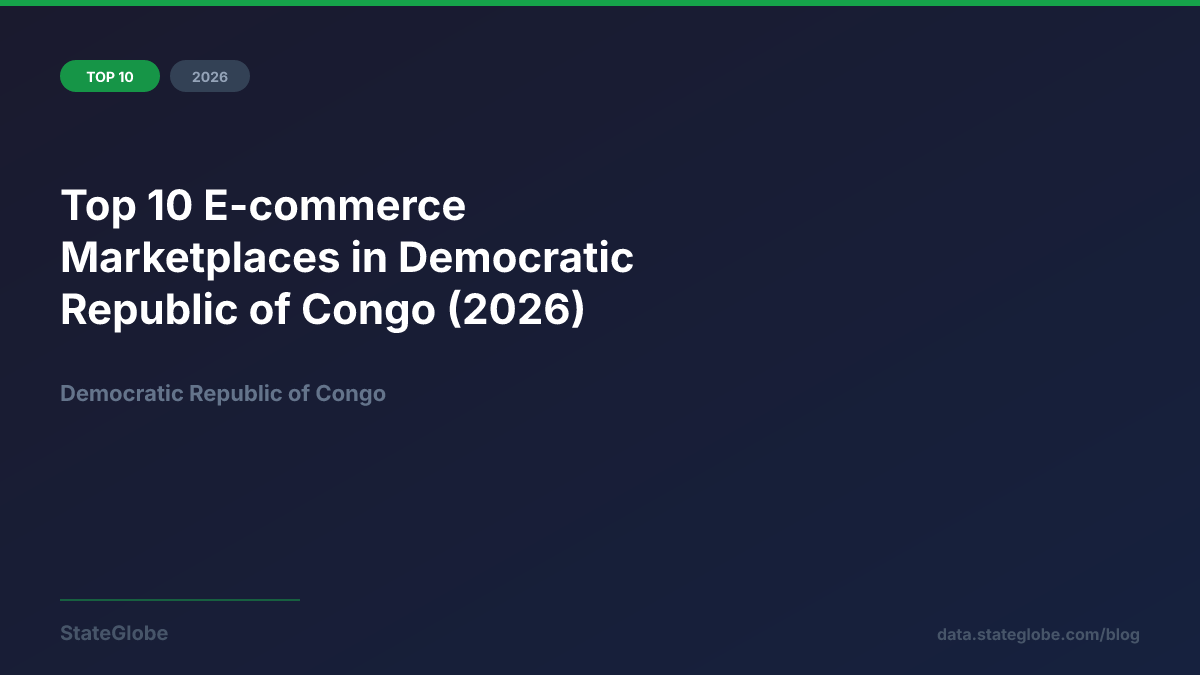 Top 10 E-commerce Marketplaces in Democratic Republic of Congo (2026)