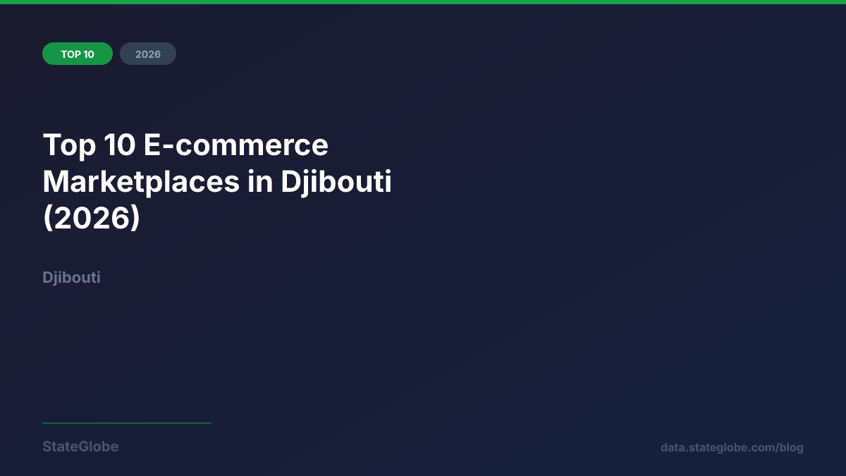 Top 10 E-commerce Marketplaces in Djibouti (2026)