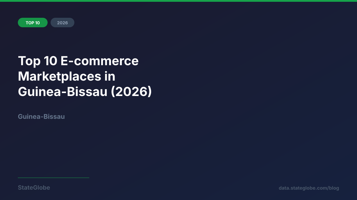 Top 10 E-commerce Marketplaces in Guinea-Bissau (2026)