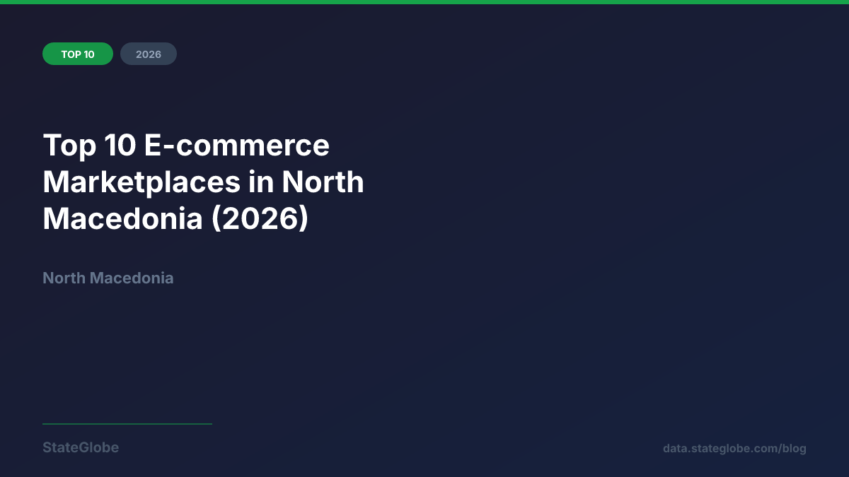 Top 10 E-commerce Marketplaces in North Macedonia (2026)