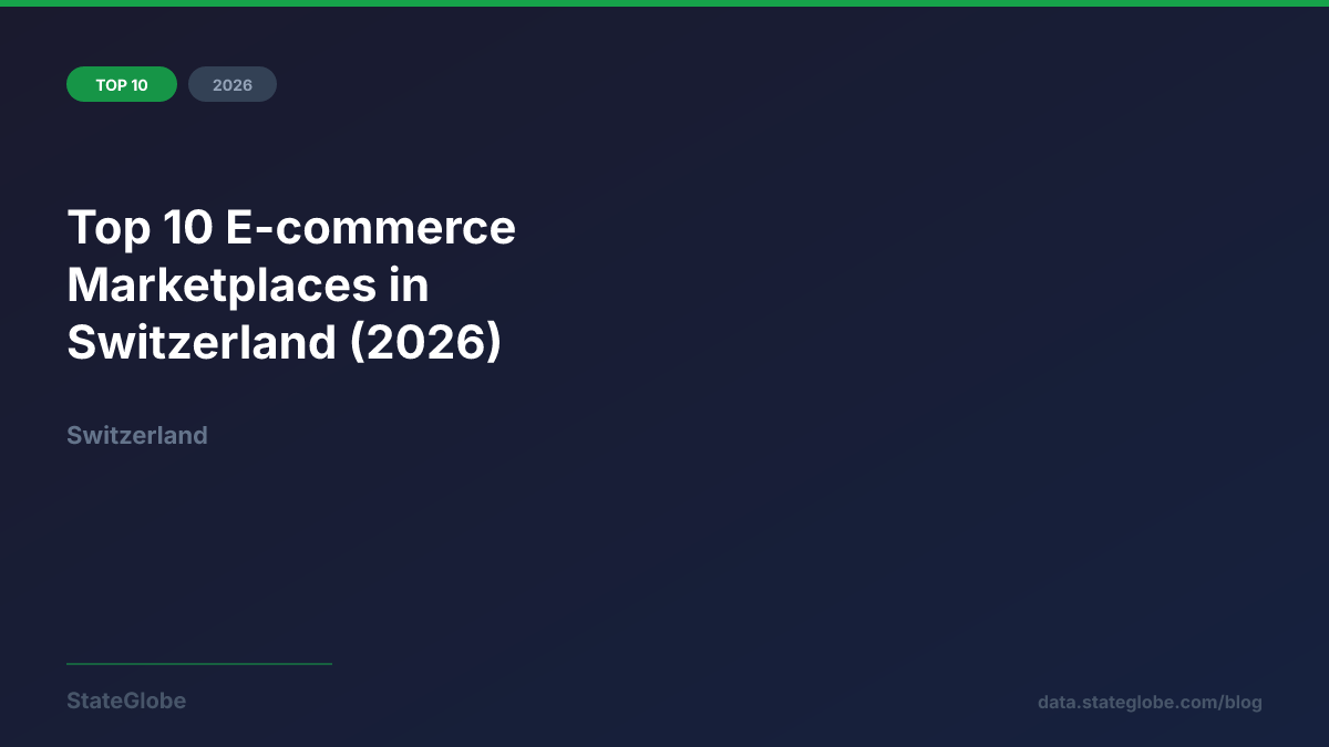 Top 10 E-commerce Marketplaces in Switzerland (2026)