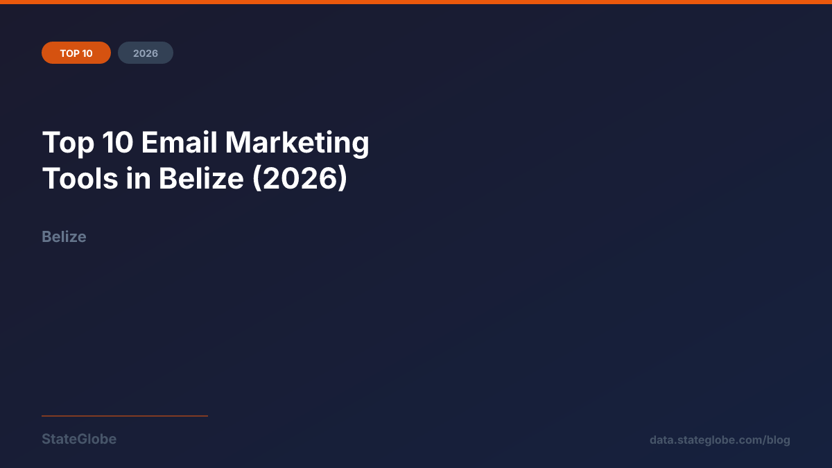 Top 10 Email Marketing Tools in Belize (2026)