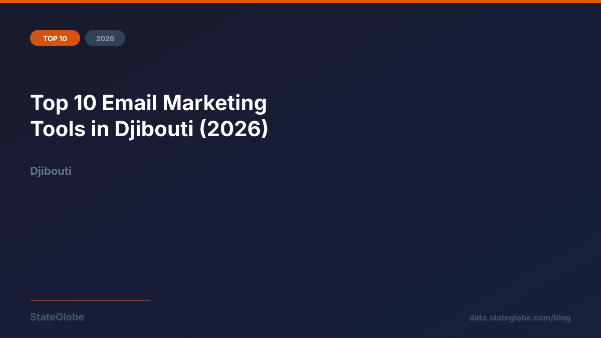 Top 10 Email Marketing Tools in Djibouti (2026)