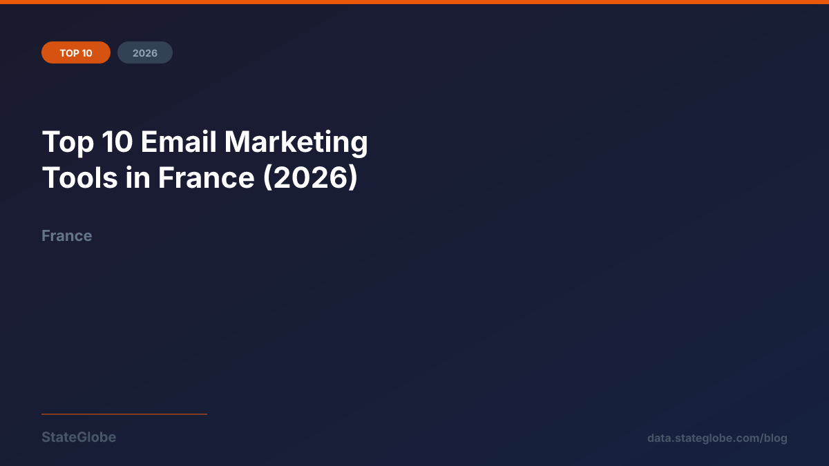 Top 10 Email Marketing Tools in France (2026)