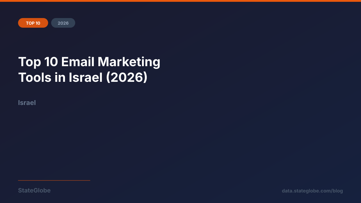 Top 10 Email Marketing Tools in Israel (2026)